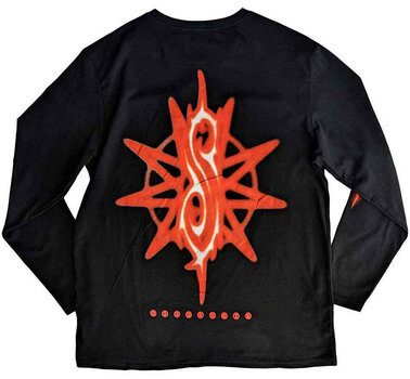 T-krekls Slipknot The End, So Far Group Photo Tribal-S Nonagram (Back & Sleeve Print) Black S T-krekls - 2