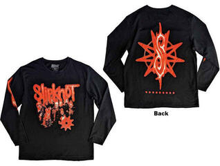 Риза Slipknot The End, So Far Group Photo Tribal-S Nonagram (Back & Sleeve Print) - 2