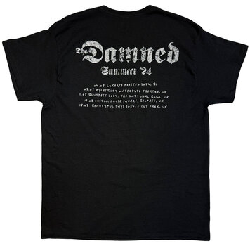 Košulja The Damned Photo EU Tour Summer 24 (Back Print, Ex-Tour) Black L Košulja - 2