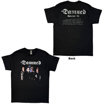 Košulja The Damned Photo EU Tour Summer 24 (Back Print, Ex-Tour) Black L Košulja - 3
