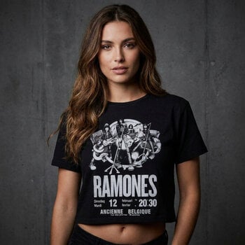 Tricou Ramones Belgique Black 2XL Damă Tricou - 2