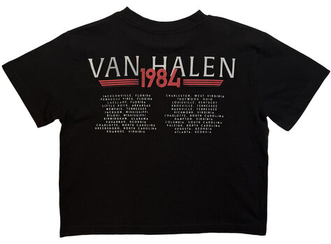 Сорочка Van Halen 84 Tour (Back Print) Black L Жіночі Сорочка - 2