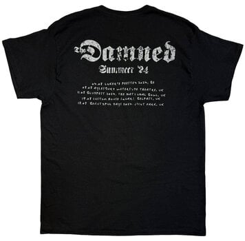Majica The Damned Photo EU Tour Summer 24 (Back Print, Ex-Tour) Majica s kratkimi rokavi Black M - 2