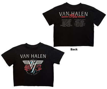 Сорочка Van Halen 84 Tour (Back Print) Black L Жіночі Сорочка - 3