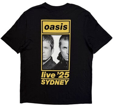 Košulja Oasis Sydney Half Faces Fan Store (Back Print & Ex-Tour) Black M Košulja - 2