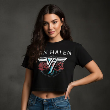 Сорочка Van Halen 84 Tour (Back Print) Black L Жіночі Сорочка - 4
