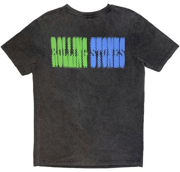 Tricou The Rolling Stones Distorted Tongue (Back Print) Gri cărbune 2XL Tricou - 2
