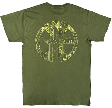Koszulka Pantera Green Logo (Back Print) Green 2XL Koszulka - 2