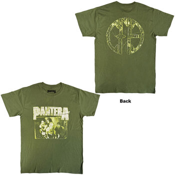 Koszulka Pantera Green Logo (Back Print) Green 2XL Koszulka - 3