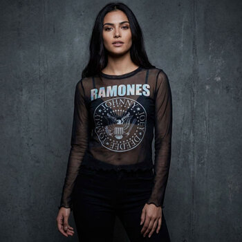 Shirt Ramones Presidential Seal Black M Dames Shirt - 2