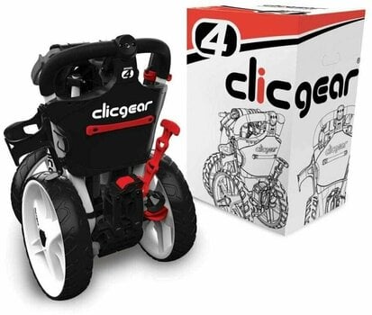 Chariot de golf manuel Clicgear Model 4.0 Matt Black Chariot de golf manuel - 9