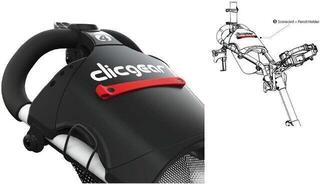 Manuaalinen golfkärry Clicgear Model 4.0 Matt Silver Manuaalinen golfkärry - 3
