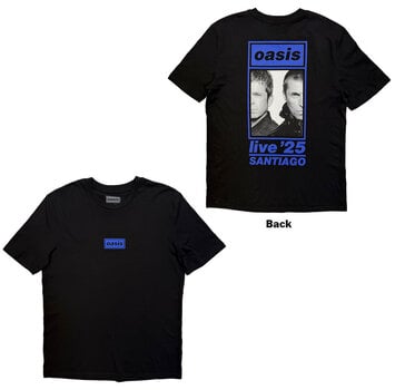 Сорочка Oasis Santiago Half Faces Fan Store (Back Print & Ex-Tour) Black XL Сорочка - 3