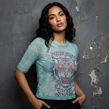 Shirt Sublime With Rome Light Blue XS Dames Shirt - 2