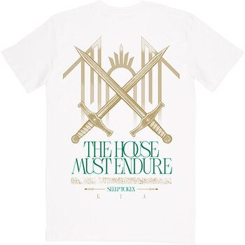 T-särk Sleep Token The House Must Endure (Back Print) White 2XL T-särk - 2