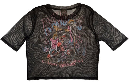 Tricou Ramones Graffiti Illustration (Back Print) Black M Damă Tricou - 2