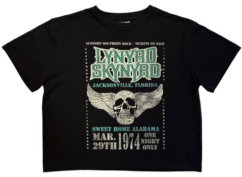 Tricou Lynyrd Skynyrd Winged Skull Black XL Damă Tricou - 2