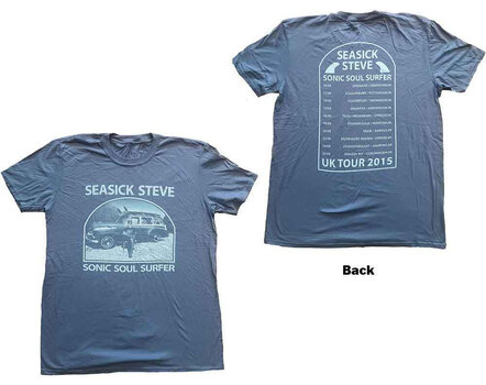 Košulja Seasick Steve Sonic Soul Surfer (Back Print) Blue S Košulja - 3