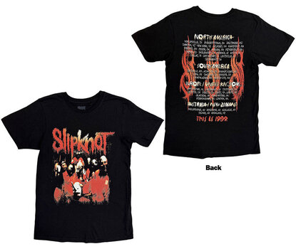 T-särk Slipknot North American Tour '99 (Back Print) Black XL T-särk - 3