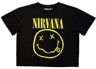T-Shirt Nirvana Yellow Happy Face - 1