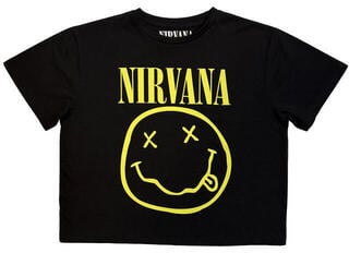 Tricou Nirvana Yellow Happy Face - 1