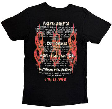 Košulja Slipknot North American Tour '99 (Back Print) Black M Košulja - 2