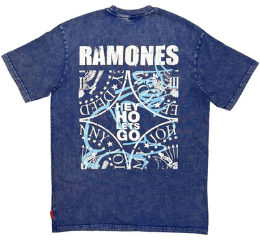 T-krekls Ramones Presidential Seal Wash (Back Print) Blue L T-krekls - 2