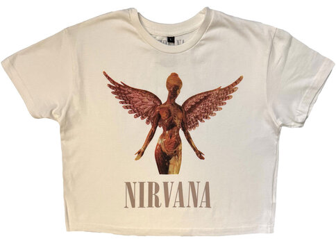 Tricou Nirvana In Utero White M Damă Tricou - 2