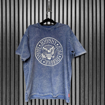 T-krekls Ramones Presidential Seal Wash (Back Print) Blue L T-krekls - 6