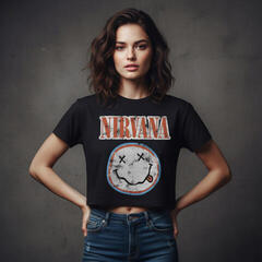 Košulja Nirvana Distressed Logo - 2