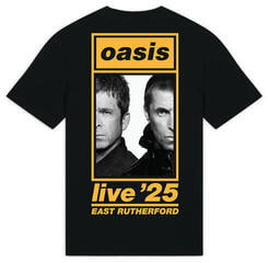 Košulja Oasis East Rutherford Half Faces Fan Store (Back Print & Ex-Tour) - 1