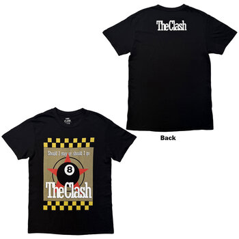 T-särk The Clash Should I Stay Or Should I Go (Back Print) Black L T-särk - 3