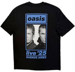 Сорочка Oasis Live '25 Buenos Aires Half Face (Back Print & Ex-Tour) - 1