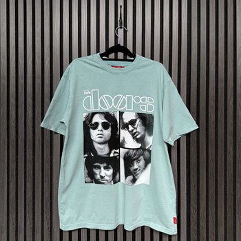 T-särk The Doors Squares Wash Green 2XL T-särk - 3