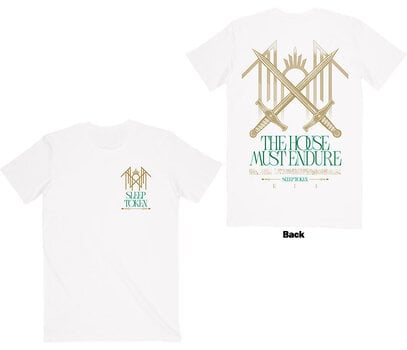 T-Shirt Sleep Token The House Must Endure (Back Print) White M T-Shirt - 3