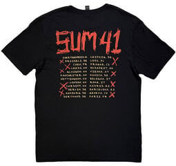 Paita Sum 41 Tour '24 Pt.2 Fuck Sum 41 (Back Print, Ex-Tour) - 1