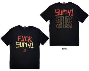 Paita Sum 41 Tour '24 Pt.2 Fuck Sum 41 (Back Print, Ex-Tour) - 2