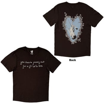 T-särk Olivia Rodrigo Blue Daisy Heart (Back Print) Brown XL T-särk - 3