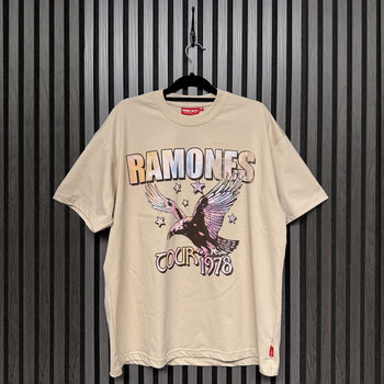 T-krekls Ramones Eagle Tour '78 Sand M Sieviešu T-krekls - 2