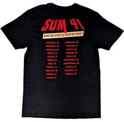 Tricou Sum 41 Does This Look Like All Killer No Filler European Tour 2022 (Back Print & Ex-Tour) - 1