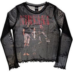 T-shirt Nirvana In Utero Band Photo - 2