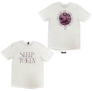 Сорочка Sleep Token Flamingo Circle (Back Print) White L Сорочка - 3