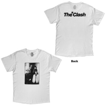 Košulja The Clash London Calling Press Photo (Back Print) White 2XL Košulja - 3
