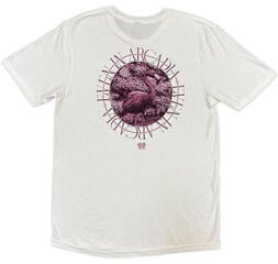 T-skjorte Sleep Token Flamingo Circle (Back Print) - 1
