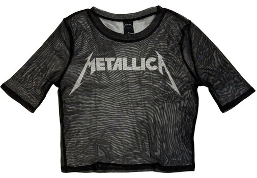 T-särk Metallica Logo Black 2XL Naiste T-särk - 5