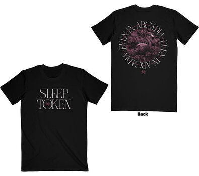 Košulja Sleep Token Flamingo Circle (Back Print) Black L Košulja - 3