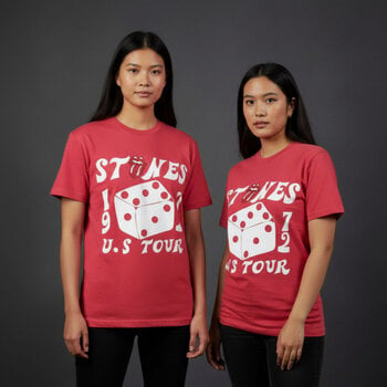 Košulja The Rolling Stones Dice Tour '72 Pink XL Ženske Košulja - 2