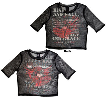 Сорочка The Offspring Rise & Fall (Back Print) Black XL Жіночі Сорочка - 3