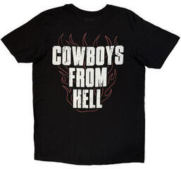 Tricou Pantera Cowboys From Hell Flames (Back Print) - 1