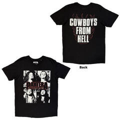 Tricou Pantera Cowboys From Hell Flames (Back Print) - 2